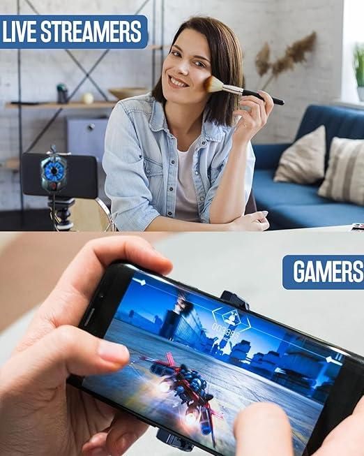 ❄️ Mobile Cooling Fan – Stay Cool While You Game! 🎮📱