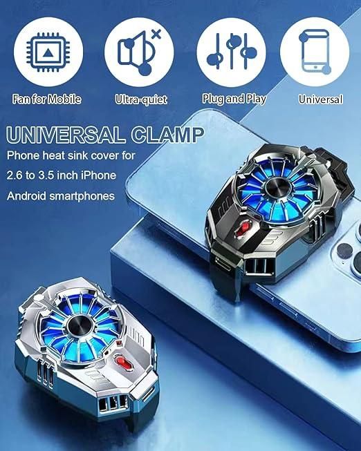 ❄️ Mobile Cooling Fan – Stay Cool While You Game! 🎮📱
