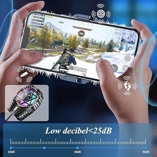 ❄️ Mobile Cooling Fan – Stay Cool While You Game! 🎮📱